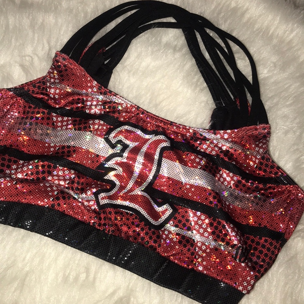U of Louisville Cheer Sports bra